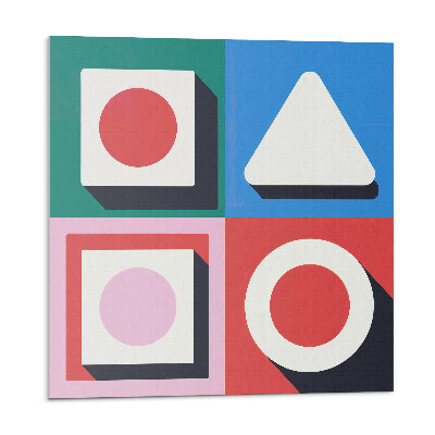 Panel na zeď Stínovaná geometrie