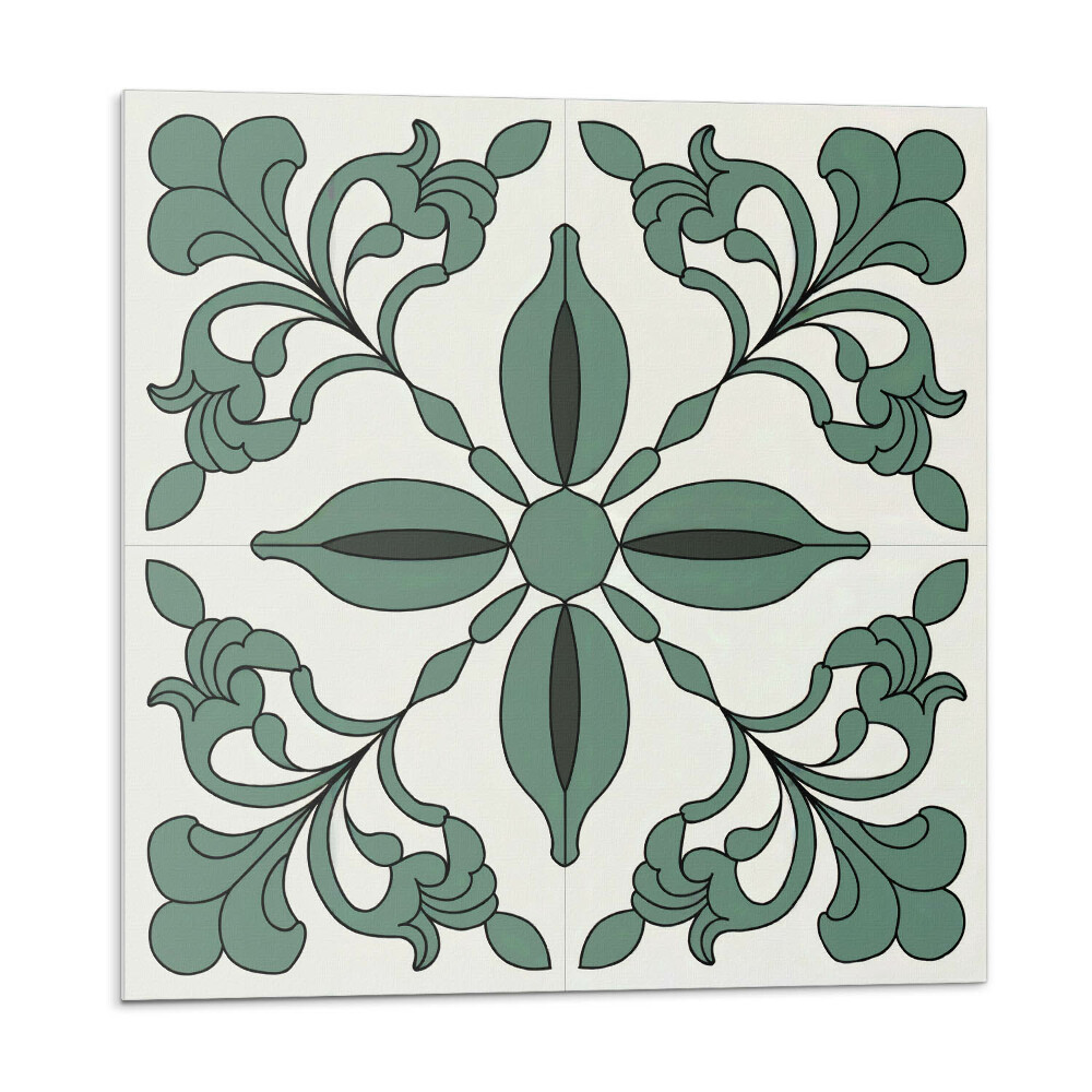 Nástěnný panel Stylový rostlinný motiv