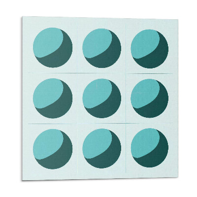 Obkladový panel Koule v geometrické mřížce