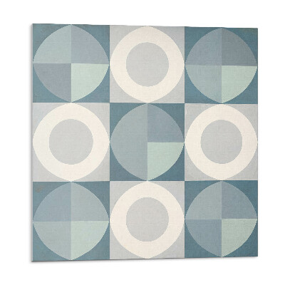 Panel na zeď Tvary a kruhy v harmonii