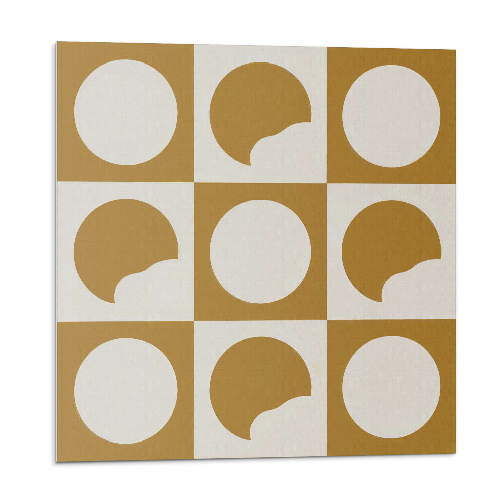 Nástěnný panel Abstraktní kruhy s mezerami