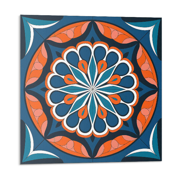 Obkladový panel Mandala se vzorem listů