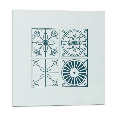 Obkladový panel Dlaždicové vzory v geometrickém stylu