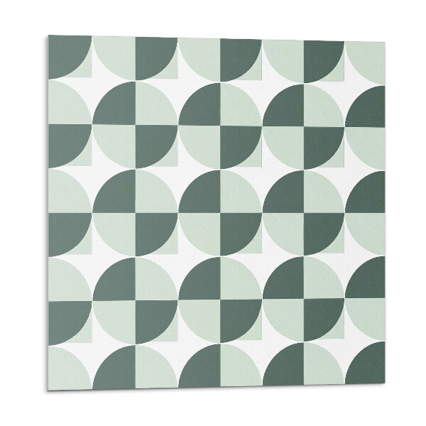 Nástěnný panel Kruhy a čtverce v geometrickém stylu
