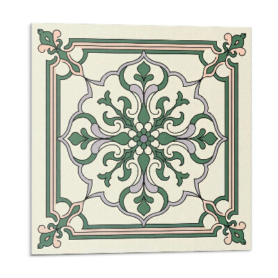 Nástěnný panel Květinový motiv s ozdobnými detaily