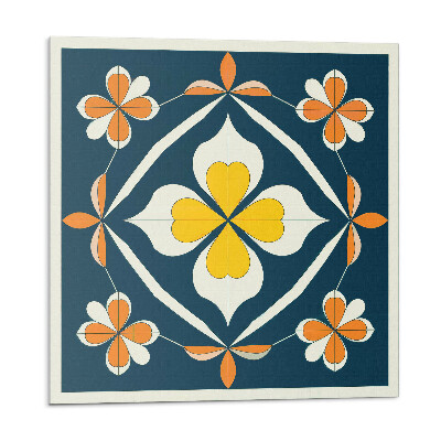 Obkladový panel Květinová symetrie v harmonickém uspořádání