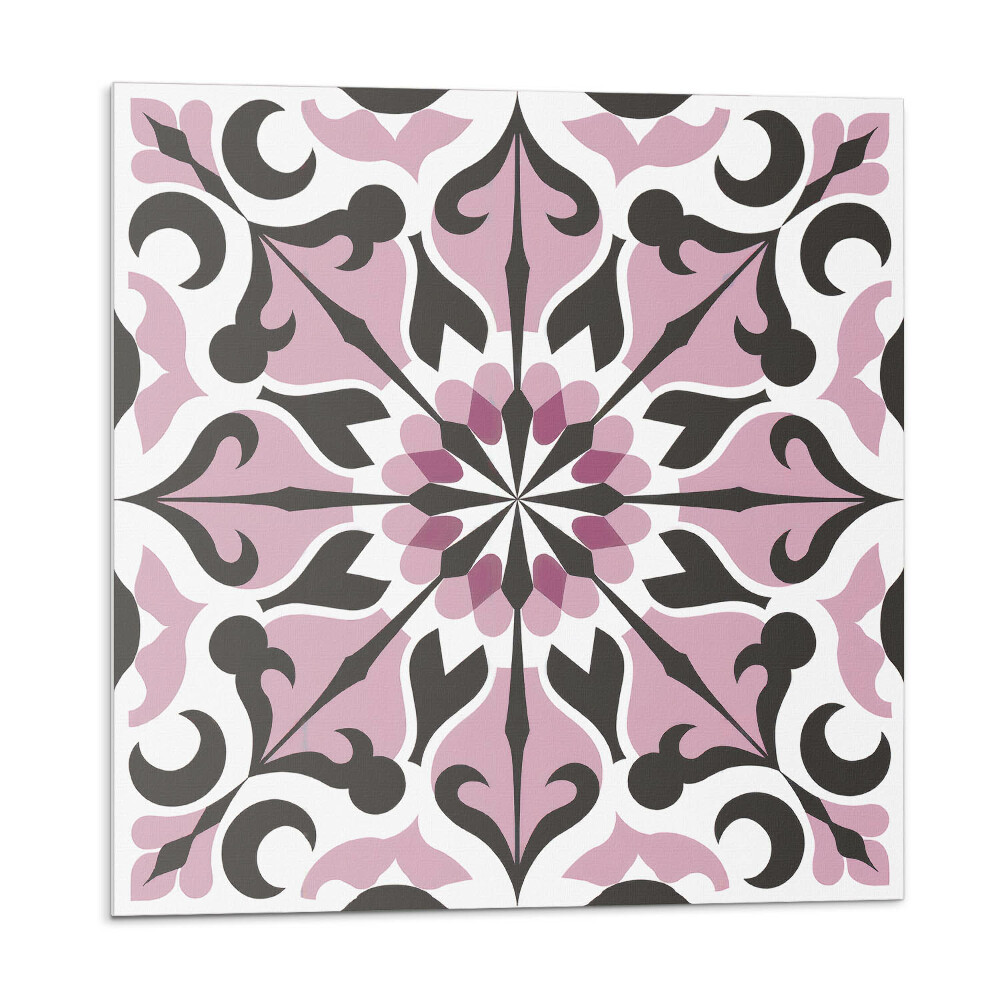 Nástěnný panel Rostlinná symetrie v elegantním stylu