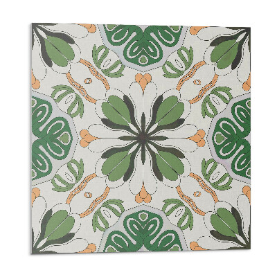 Nástěnný panel Květinová harmonie v symetrii