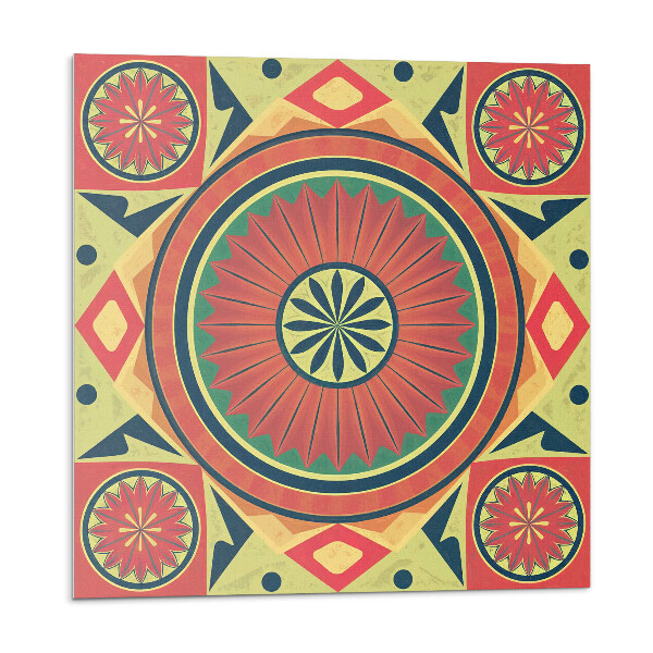 Nástěnný panel Vzor mandaly v geometrickém stylu