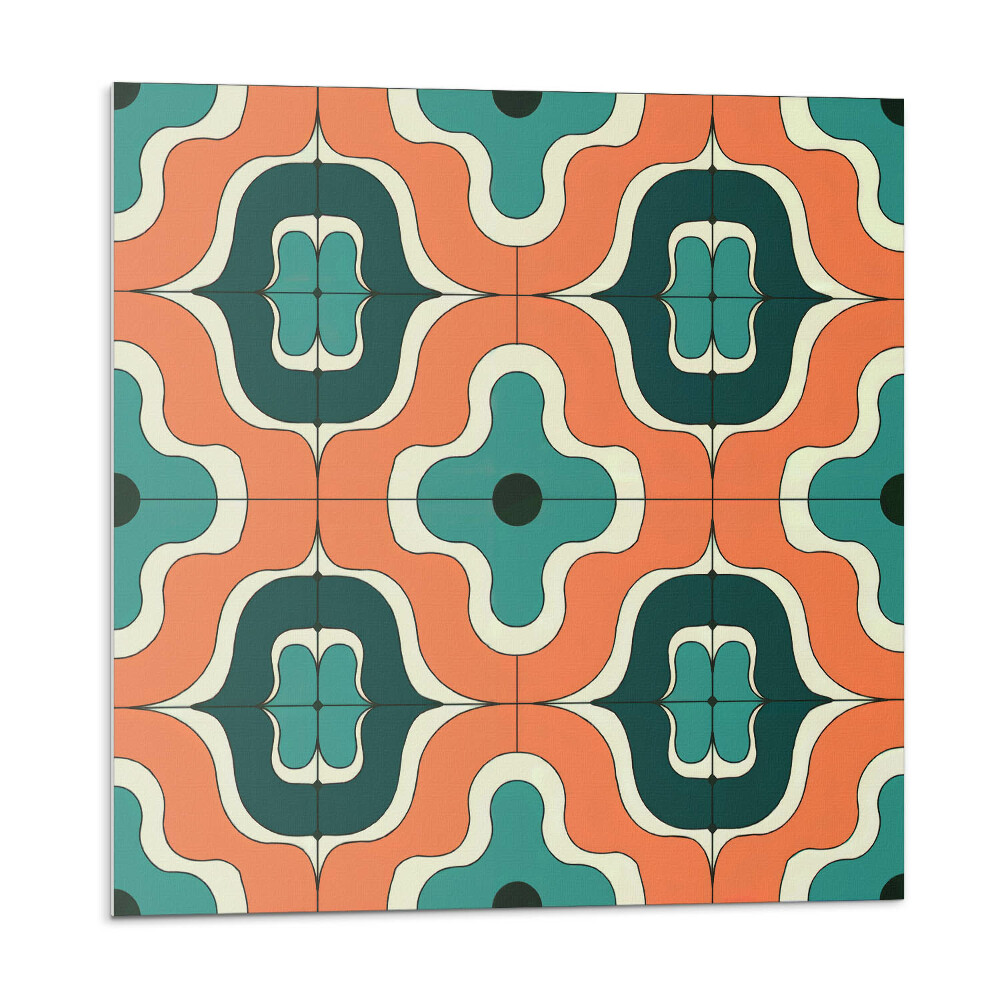 Nástěnný panel Vlnitý abstraktní motiv