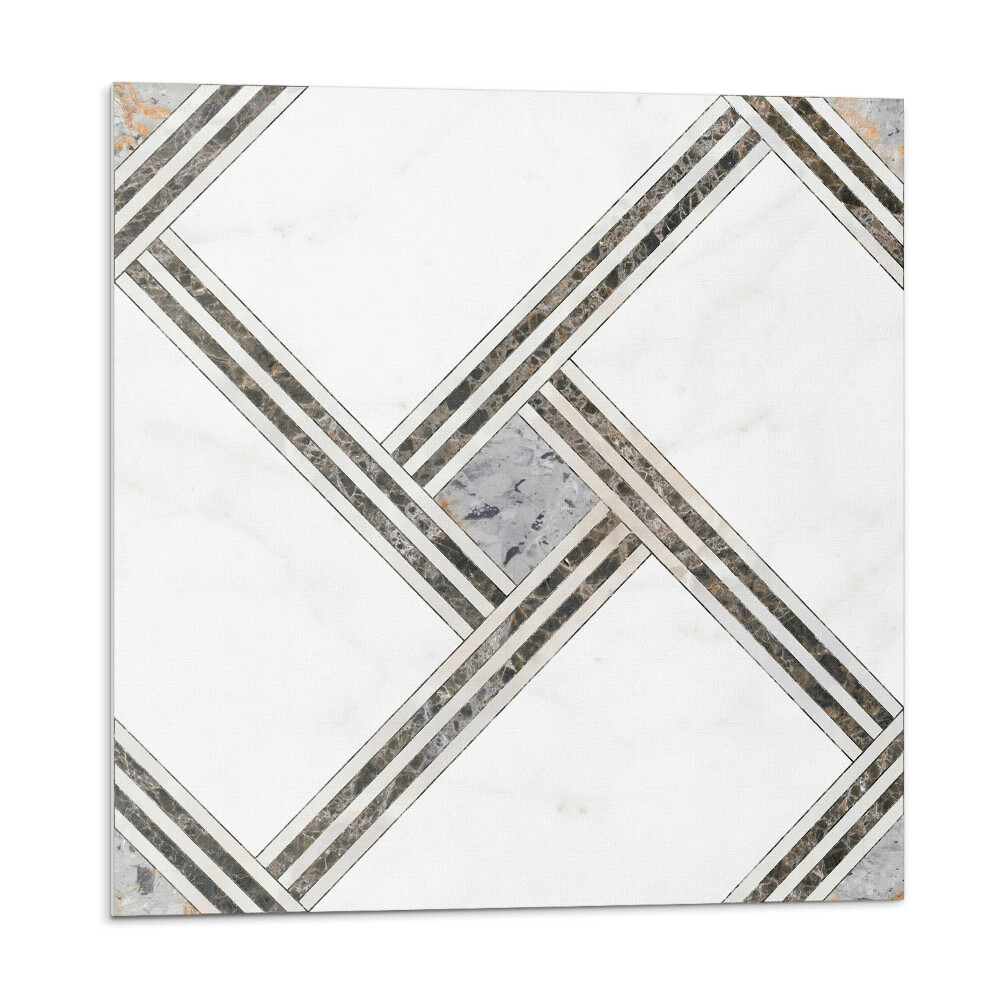 Nástěnný panel Konstrukce geometrických čar