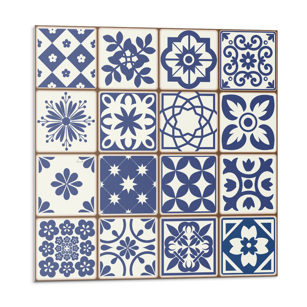 Panel na zeď Dlaždicové dekorativní motivy