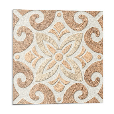 Nástěnný panel Květinový motiv s ozdobnými detaily