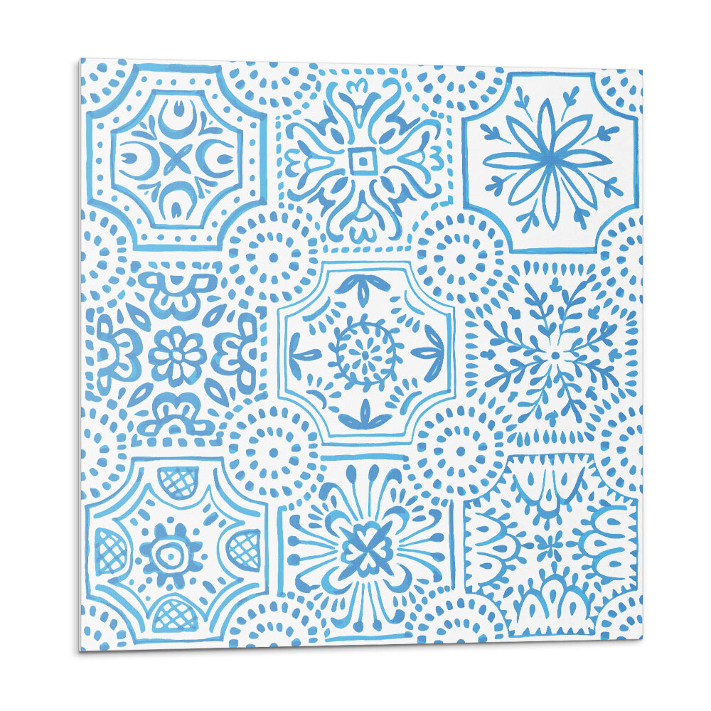 Panel na zeď Kostkované keramické vzory