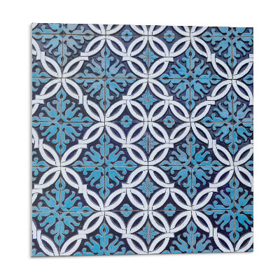 Obkladový panel Vzor tvarů s květinovým motivem