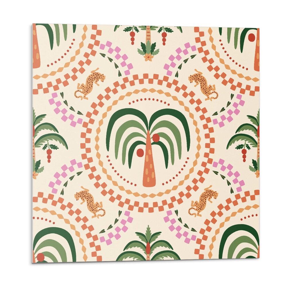 Nástěnný panel Motiv exotických rostlin