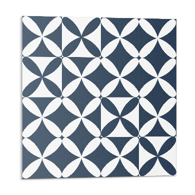 Obkladový panel Květinový motiv v geometrických tvarech