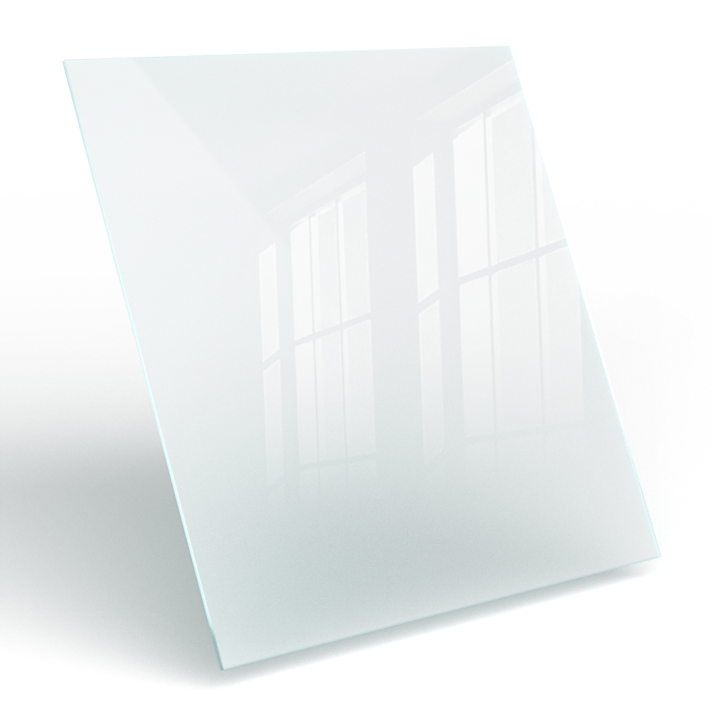 Čtvercová deska stolu průsvitný