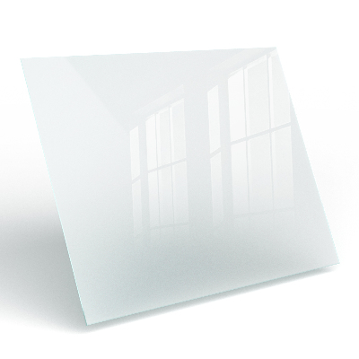 Obdélníková deska stolu průsvitný