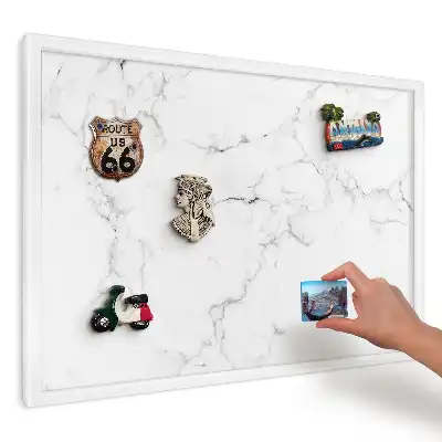 Magnetická tabule Elegantní mramor se žilkami