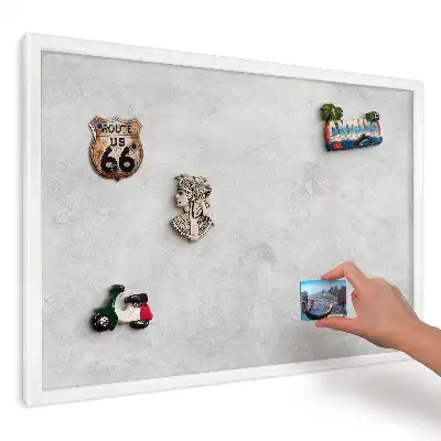 Magnetická tabule do kuchyně Moderní lehký beton