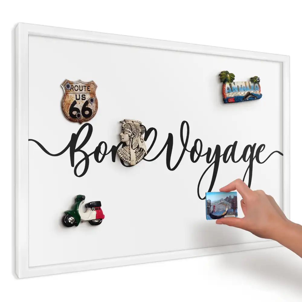Magnetická tabule Elegantní nápis se srdíčkem