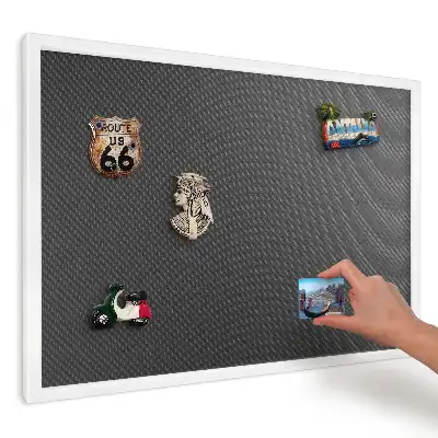 Magnetická kuchyňská tabule s jemným tmavým vzorem