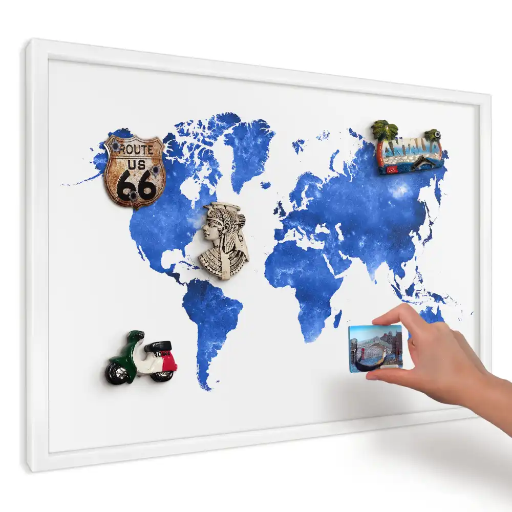 Magnetická tabule Vesmírná mapa světa