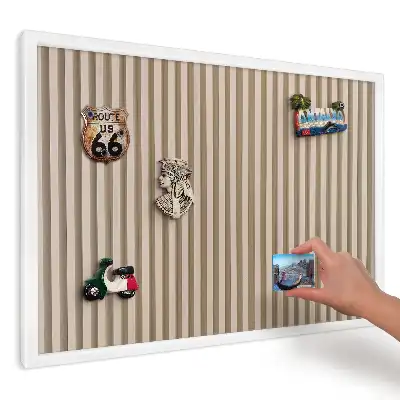 Magnetická tabule Světlé svislé proužky