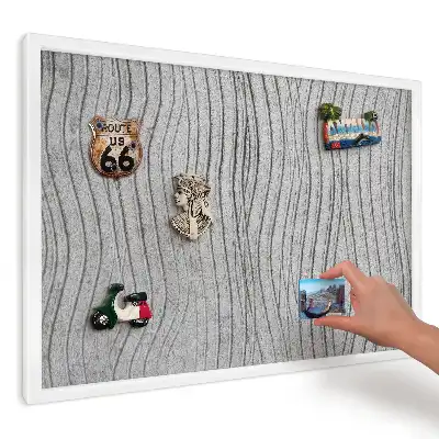 Magnetická tabule do kuchyně Uklidňující šedé vlny
