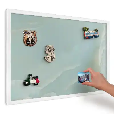 Magnetická tabule Jemné pastelové přechody