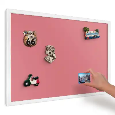 Magnetická kuchyňská tabule Růžový mír a jednoduchost