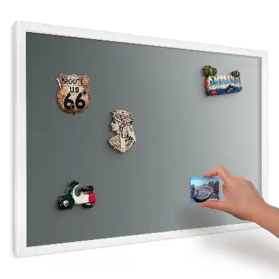 Magnetická tabule do kuchyně s tmavě modrým a modrým přechodem