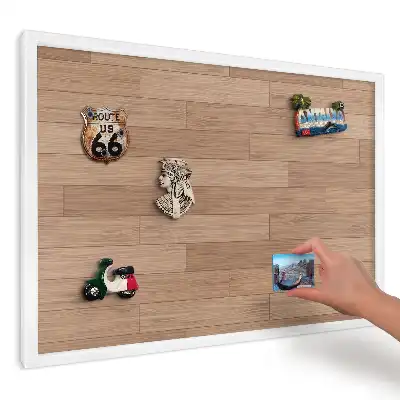 Magnetická tabule do kuchyně Harmonické elegantní dřevo
