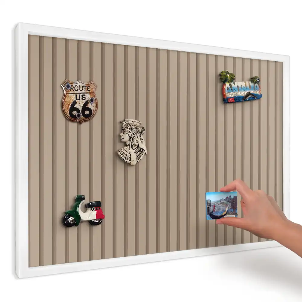 Magnetická tabule do kuchyně Teplé minimalistické linie