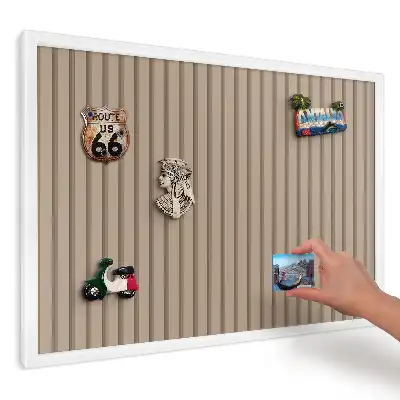 Magnetická tabule do kuchyně Teplé minimalistické linie