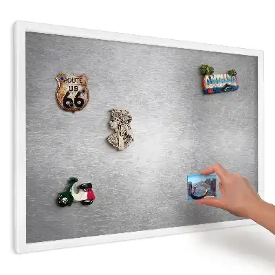 Magnetická tabule s texturou poškrábaného kovu