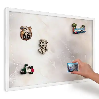 Magnetická tabule do kuchyně Éterický jemný vzor