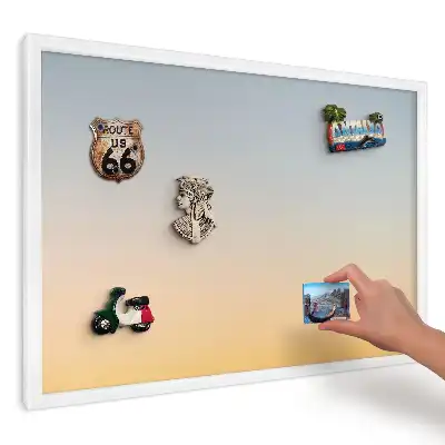 Magnetická tabule s jemným teplým přechodem