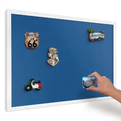 Magnetická kuchyňská tabule v moderním tmavě modrém provedení
