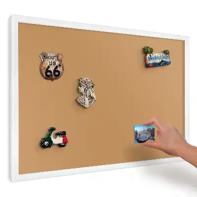 Magnetická tabule Minimalismus oranžového čtverce