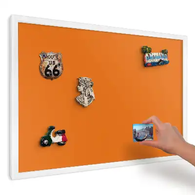 Magnetická tabule Oranžová energie a teplo