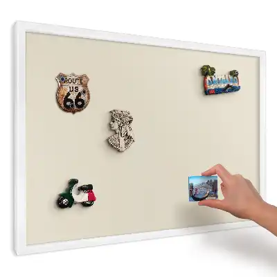 Magnetická tabule do kuchyně Klidná béžová jednoduchost harmonie