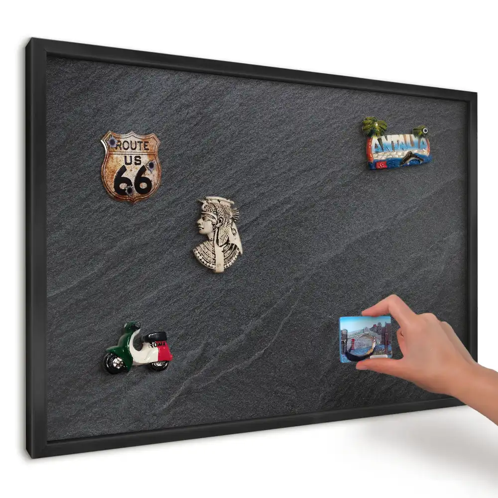 Magnetická tabule do kuchyně Moderní šedý kámen