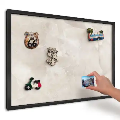 Magnetická tabule Elegantní béžový mramor