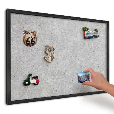 Magnetická tabule do kuchyně elegantní šedá struktura