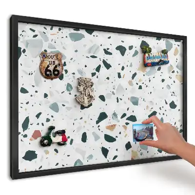 Magnetická tabule Stylová světlá mozaika