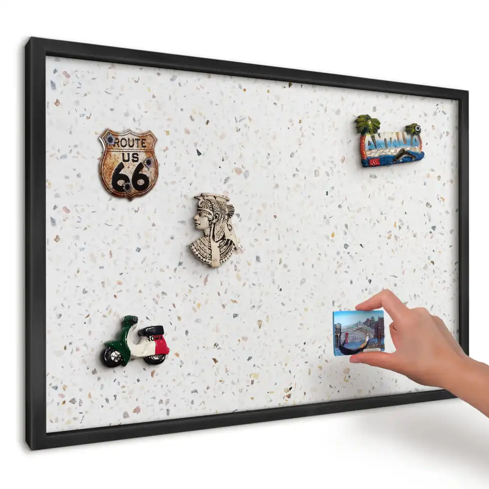 Magnetická tabule do kuchyně Moderní světlé teraco