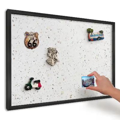 Magnetická tabule do kuchyně Moderní světlé teraco