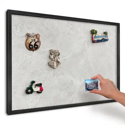 Magnetická kuchyňská tabule v dekoru přírodního šedého kamene